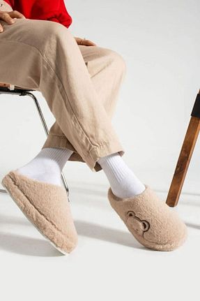 دمپائی خانگی بژ زنانه پارچه ای SOLDOY - کد 856939770