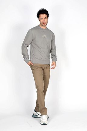شلوار قهوه ای مردانه پارچه Lee Cooper - کد 858124557