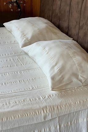 روتختی دونفره بژ ابریشم Bahtiyar İpek - کد 852965179