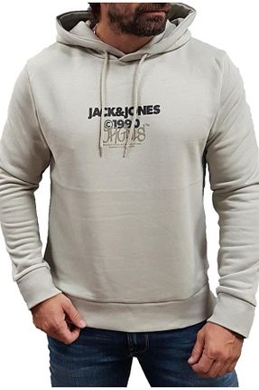 سوئیشرت سبز مردانه چاپی Jack & Jones - کد 858132754