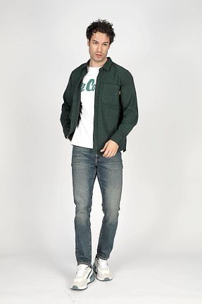 شلوار جین آبی مردانه پاچه تنگ Lee Cooper - کد 858146740