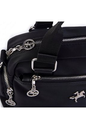 کیف دوشی مشکی زنانه چرم مصنوعی Nas Bag - کد 858183331