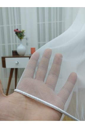 پرده توری نباتی ریل دار perdealemi - کد 129723767