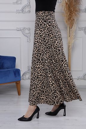دامن حجاب مشکی زنانه کمر کش دار Gül Moda - کد 130519256