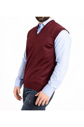 سوئیتر زرشکی مردانه پنبه ای NACAR STORE - کد 105877108