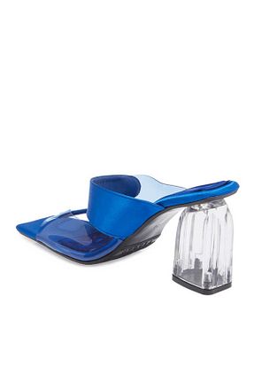 دمپائی آبی زنانه پارچه ای Tergan - کد 857897245
