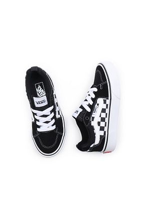کفش اسنیکر مشکی مردانه چرم اصل Vans - کد 462196261