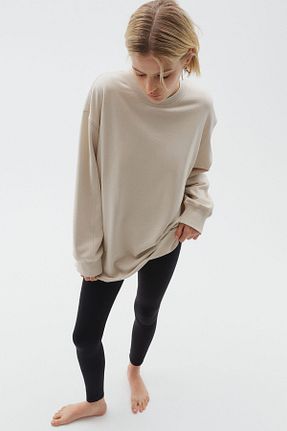 ساق شلواری مشکی زنانه پنبه ای H&M - کد 857900901