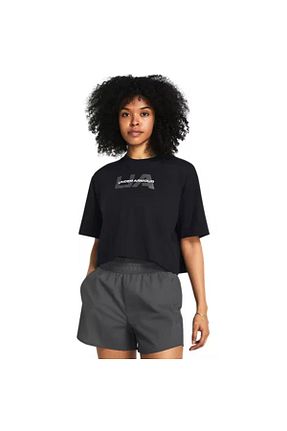 تیشرت اسپرت مشکی زنانه رگولار Under Armour - کد 844200696