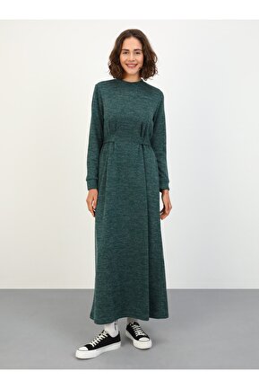 لباس حجاب سبز زنانه مخلوط پلی استر Benin - کد 815850169