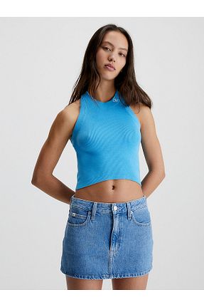 پلیور آبی زنانه ساده Calvin Klein - کد 793857404