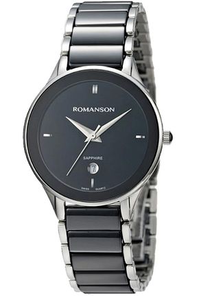 ساعت مچی مشکی مردانه 34 میلی متر Romanson - کد 818484389