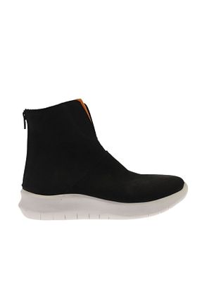 بوت / نیم بوت مشکی زنانه چرم خالص Bueno Shoes - کد 372926135