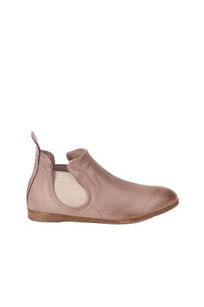 بوت / نیم بوت طوسی زنانه چرم خالص Bueno Shoes - کد 66882603
