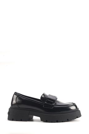 کفش لوفر مشکی زنانه چرم مصنوعی Nine West - کد 858048018