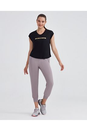 شلوار کرمگن صورتی زنانه Skechers - کد 873190758