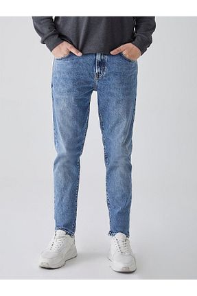 شلوار جین رنگی مردانه پاچه لوله تفنگی Ltb - کد 461903934