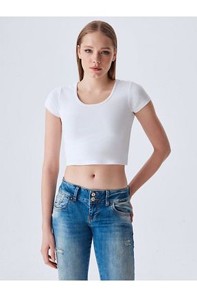 شلوار جین آبی زنانه پاچه تنگ Ltb - کد 746286756