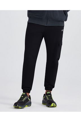 شلوار اسپرت مشکی مردانه پلی استر Skechers - کد 338550260