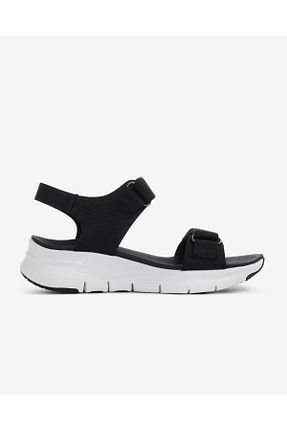 دمپائی مشکی زنانه پاشنه تخت Skechers - کد 274098475