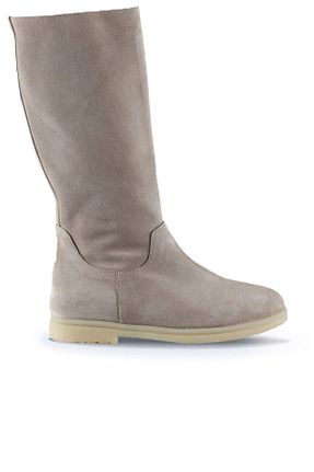 چکمه بژ زنانه چرم خالص Bueno Shoes - کد 166797008