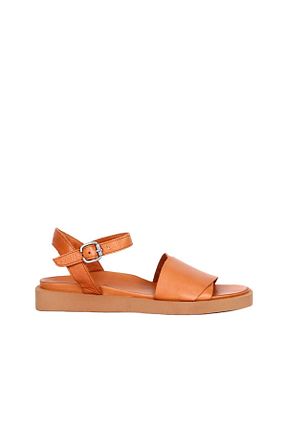 صندل قهوه ای زنانه پاشنه تخت Bueno Shoes - کد 120483728