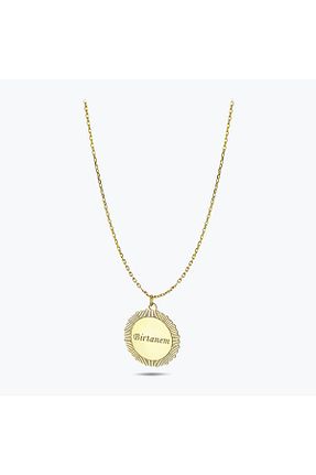 گردنبند طلا زرد زنانه 14 عیار Altınbaş - کد 98323151