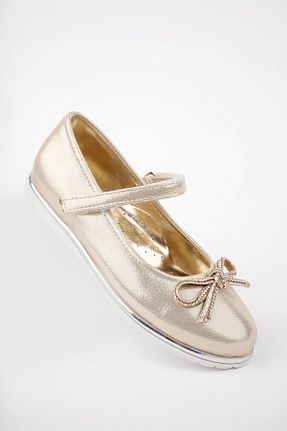 بابت طلائی بچه گانه چرم لاکی NESKA - کد 825778648