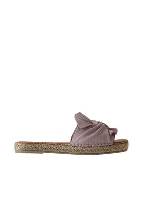 دمپائی صورتی زنانه چرم خالص Bueno Shoes - کد 347606370