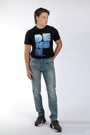 شلوار جین آبی مردانه پاچه ساده Lee Cooper - کد 819065133