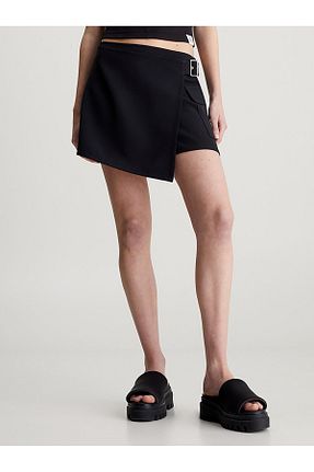 شلوارک و برمودا مشکی زنانه رگولار Calvin Klein - کد 829693263