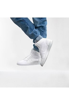 کفش اسنیکر سفید مردانه چرم اصل Nike - کد 386367659
