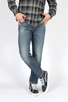 شلوار جین آبی مردانه پاچه ساده Lee Cooper - کد 858145689