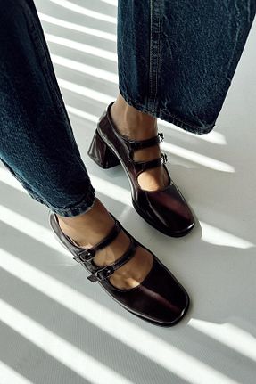 بابت رنگی زنانه چرم خالص nope21shoess - کد 858161315