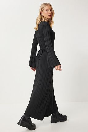لباس مشکی زنانه تریکو Happiness İstanbul - کد 857859642