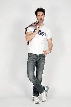 شلوار جین سرمه ای مردانه جین Lee Cooper - کد 849752489