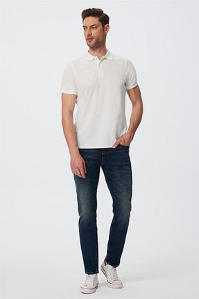 شلوار جین آبی مردانه پاچه تنگ Lee Cooper - کد 853944815