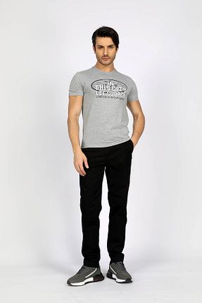 شلوار مشکی مردانه پارچه Lee Cooper - کد 824644827