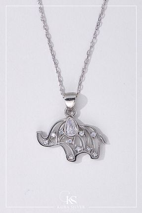 گردنبند نقره بژ زنانه 925 عیار Kaira - کد 858138080