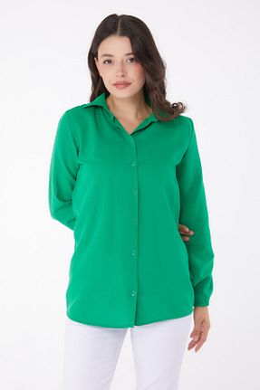 تونیک سبز زنانه بافتنی TOFİSA - کد 849940490