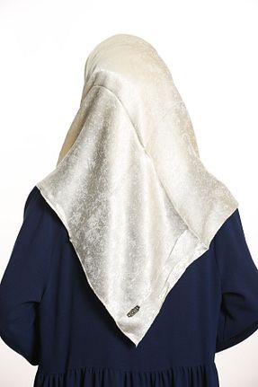 شال بژ زنانه پلی استر Kevser - کد 844563179