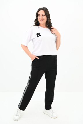 ست گرمکن مشکی زنانه پاچه تنگ Koza Butik - کد 830139401
