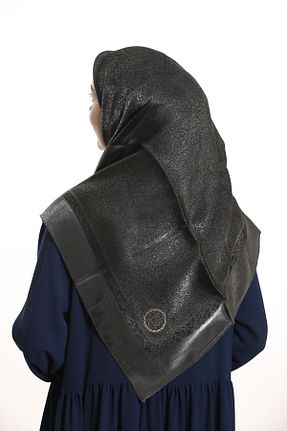 شال مشکی زنانه پلی استر Kevser - کد 844573164