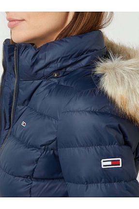 کاپشن سرمه ای زنانه Relaxed Tommy Hilfiger - کد 402918307