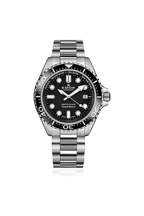 ساعت مچی مشکی مردانه 42 میلی متر Edox - کد 858075102