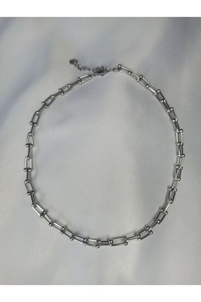 گردنبند استیل ( فولاد ) زنانه استیل (فولاد) Humeraccessories - کد 840383066