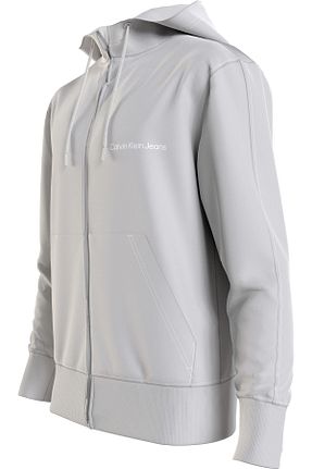 سوئیشرت طوسی مردانه ساده Calvin Klein - کد 857985940