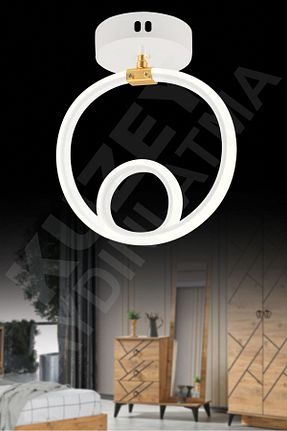 لوستر سفید فلزی GYK LİGHT - کد 858028295