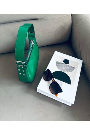 کیف دستی سبز زنانه ابعاد بزرگ MODA ELF - کد 823517558