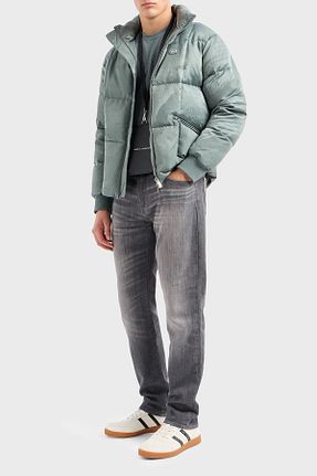 شلوار جین طوسی مردانه پاچه ساده Armani Exchange - کد 812051942